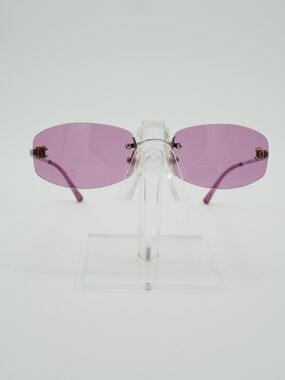 Vintage Chanel 4002 rimless sunglasses